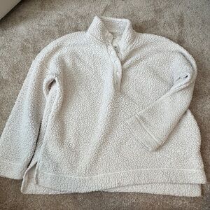 Aerie Cream Sherpa Sweater